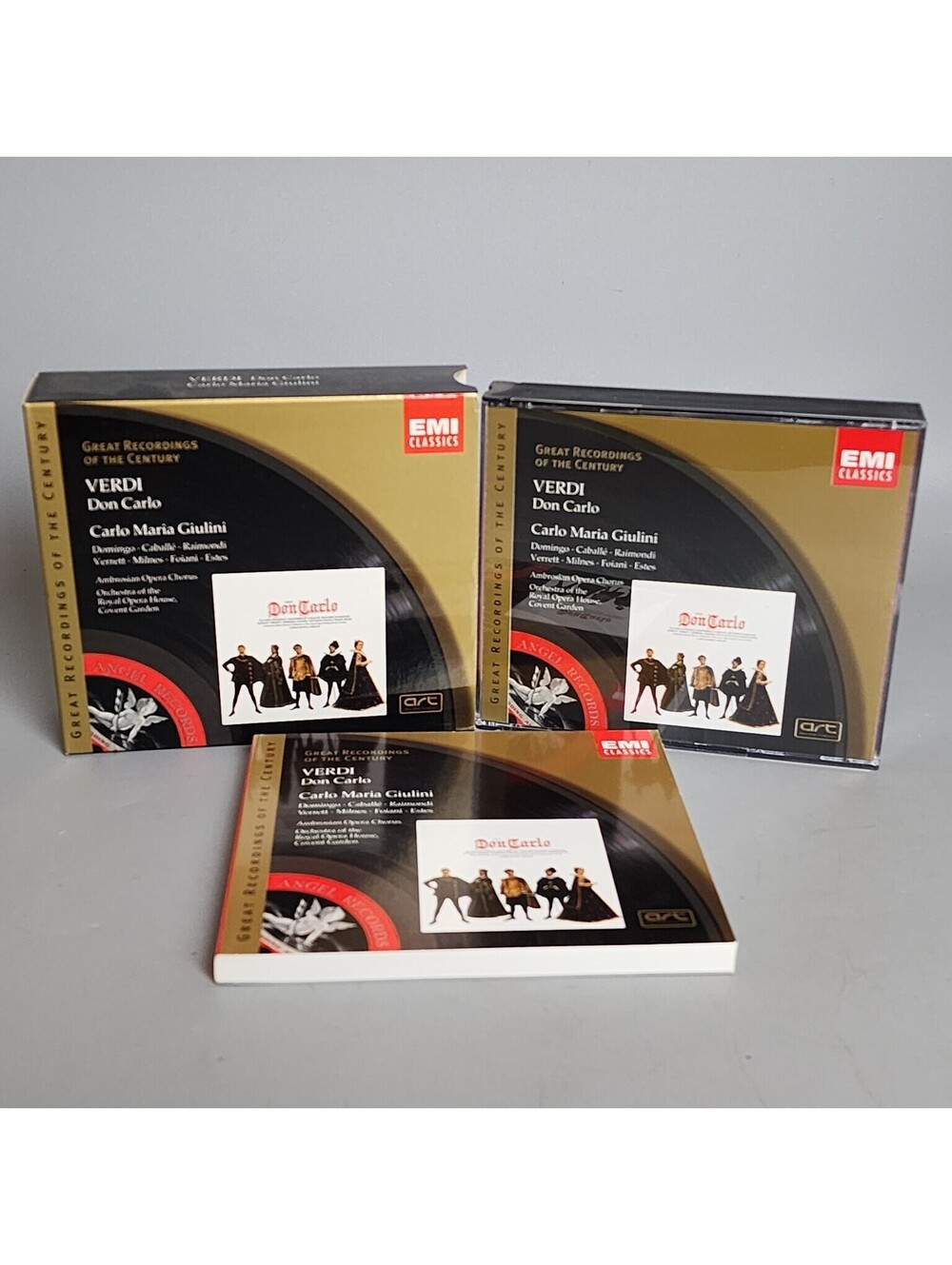Giuseppe Verdi: Don Carlo - Carlo Maria Giulini 3xCD EMI Classics Great